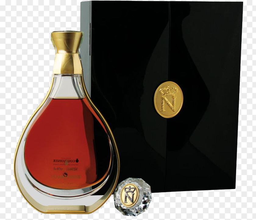 Cognac Liqueur Whiskey Champagne Bottle PNG