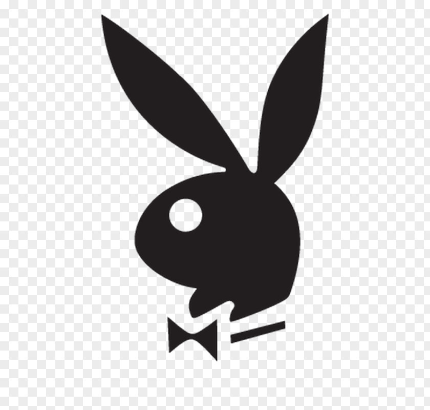 Boy Black And White Playboy Enterprises Decal Bunny Sticker PNG