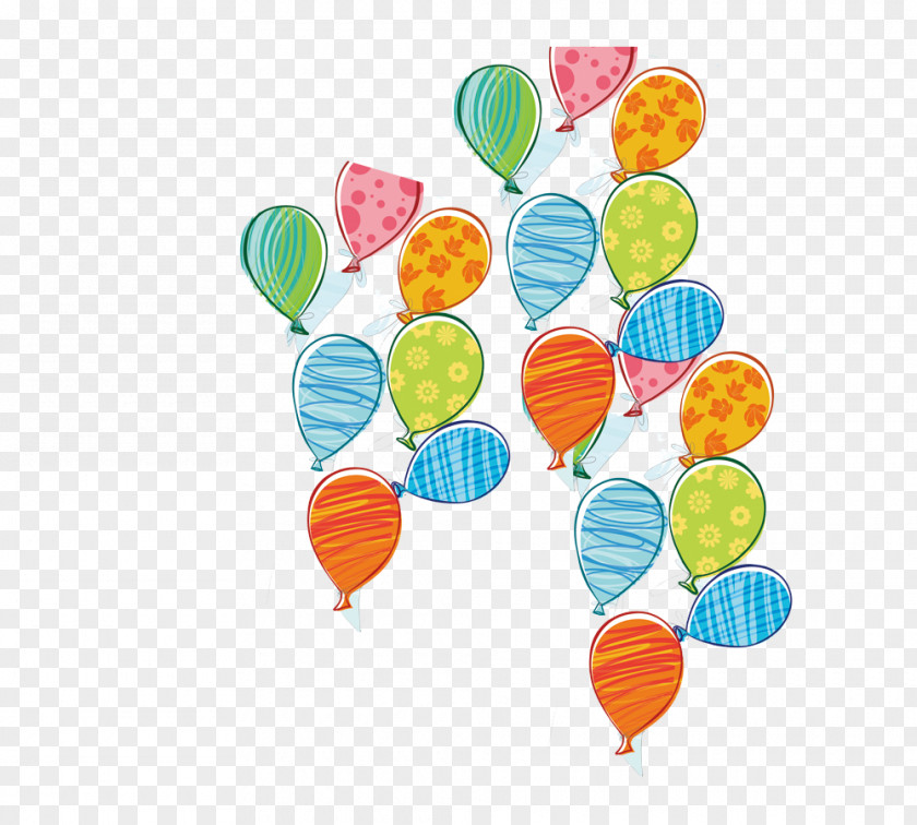 Colored Balloons Color Balloon Clip Art PNG