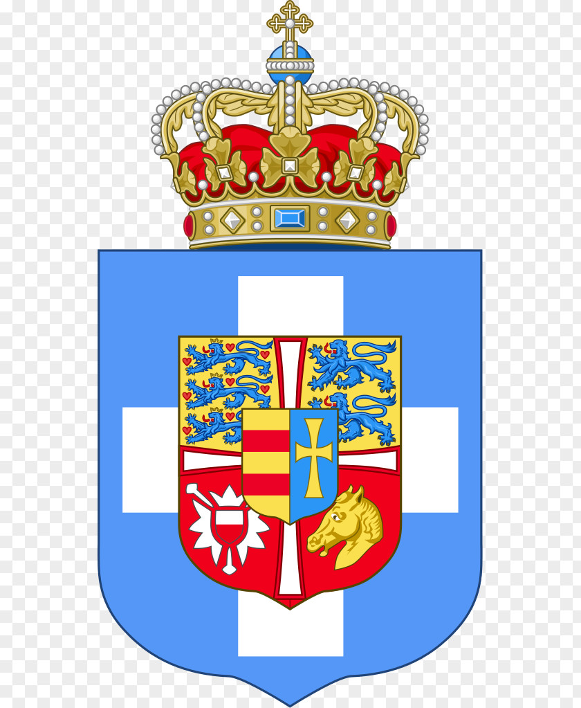 Greek King Royal Cypher Danish Family British Coat Of Arms Denmark PNG