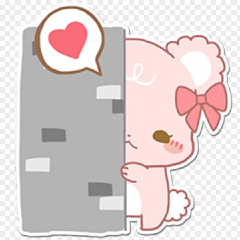 Heart Snout Emoji Background PNG