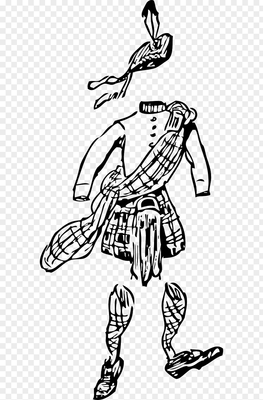 Kilt Clothing Drawing Clip Art PNG