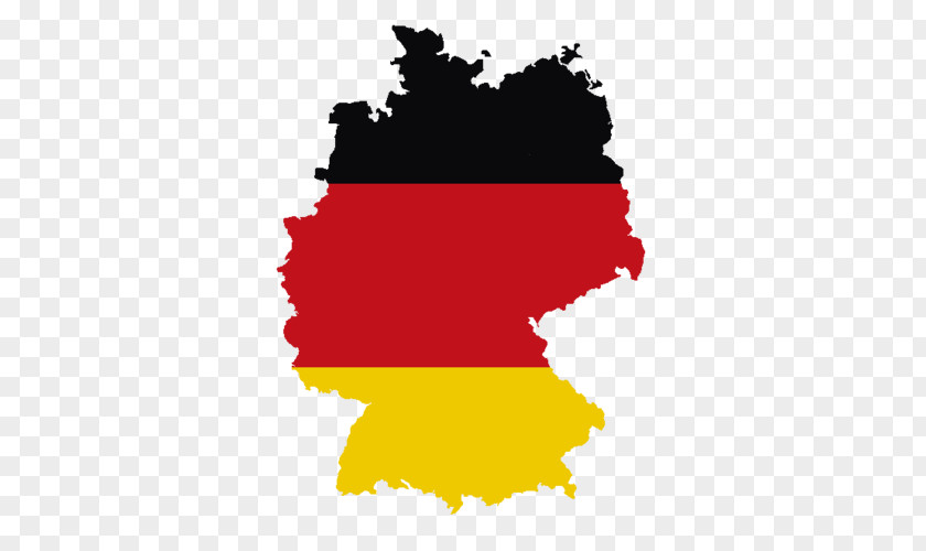 Map Flag Of Germany PNG