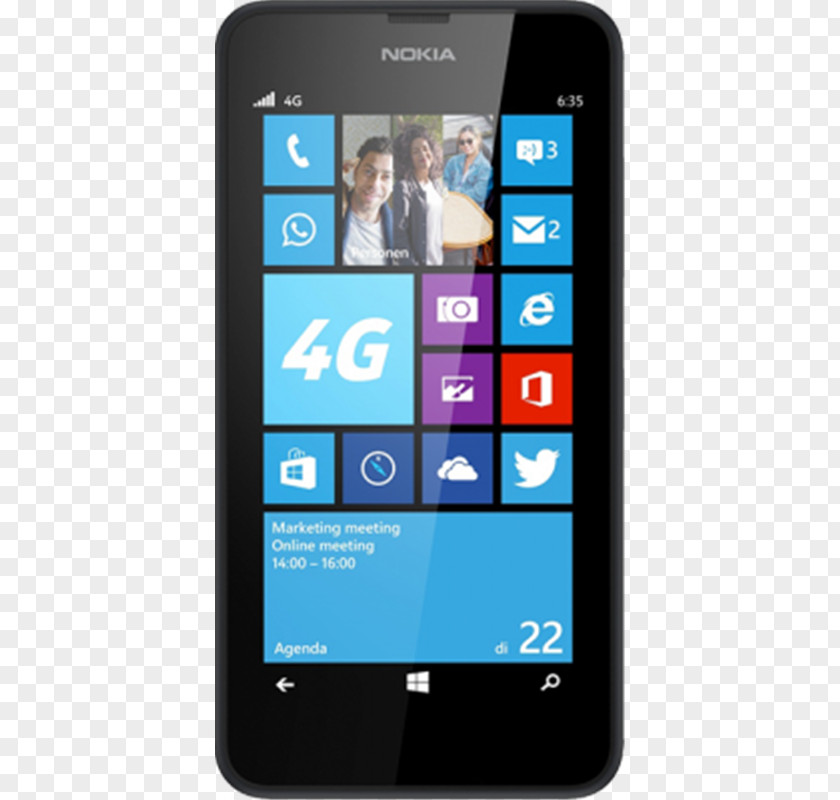 Smartphone Nokia Lumia 630 530 諾基亞 PNG