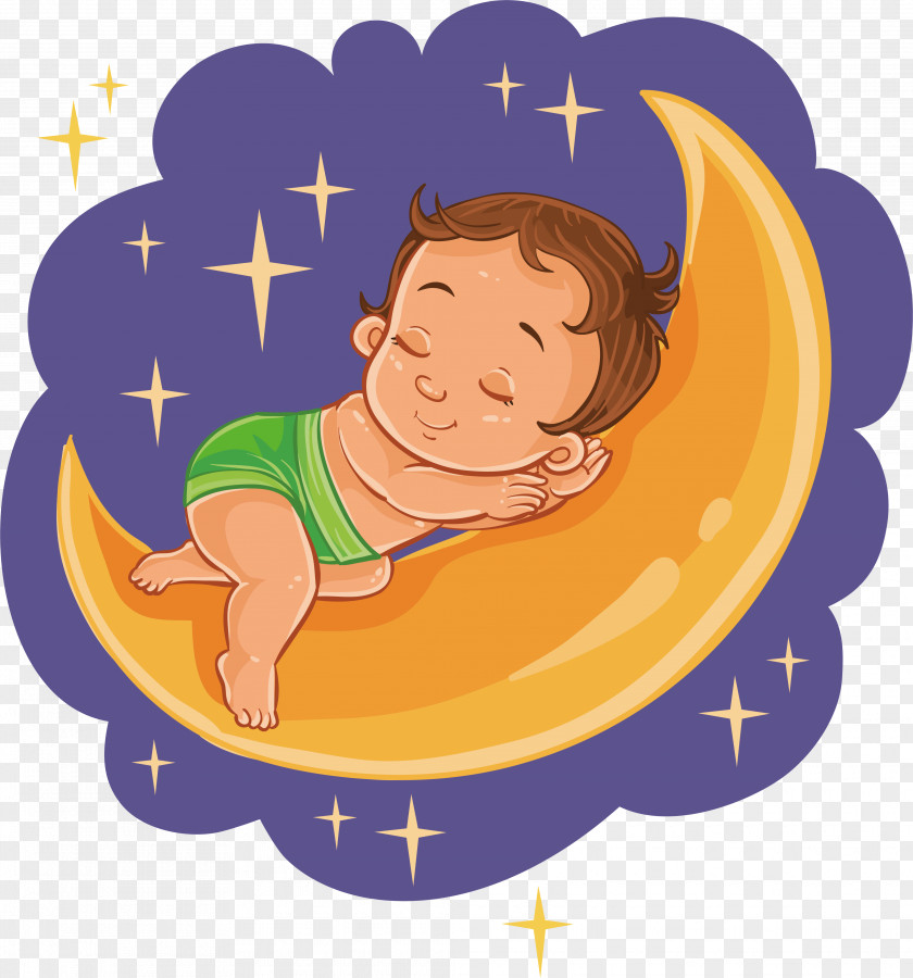 A Fairy Tale Child Diaper Sleep Infant Illustration PNG