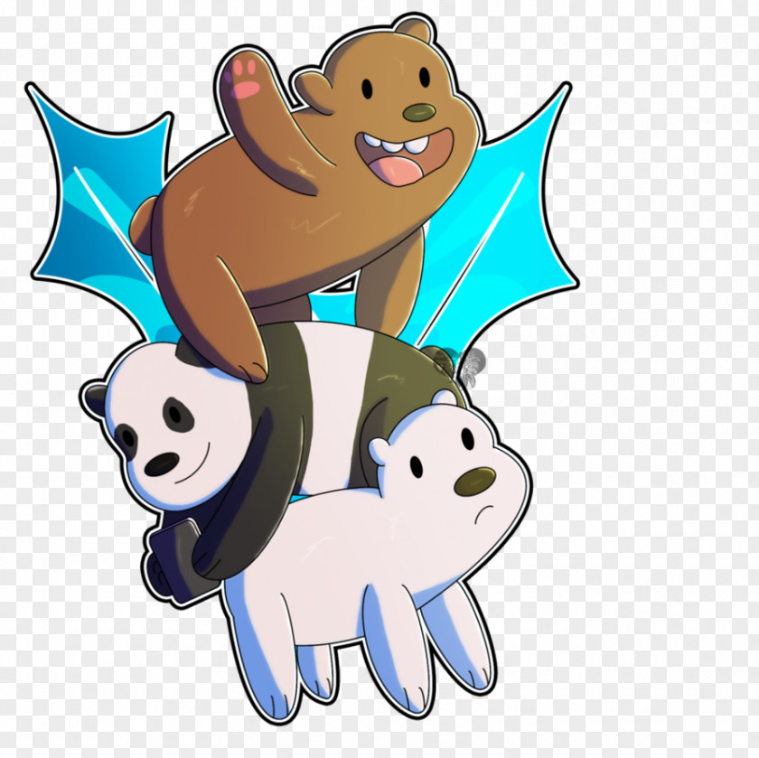 Bare Bears Miss Nessa Canidae Fan Art PNG