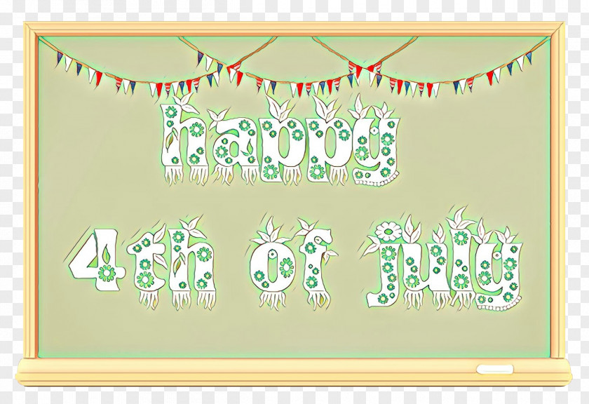 Green Picture Frames Cartoon PNG
