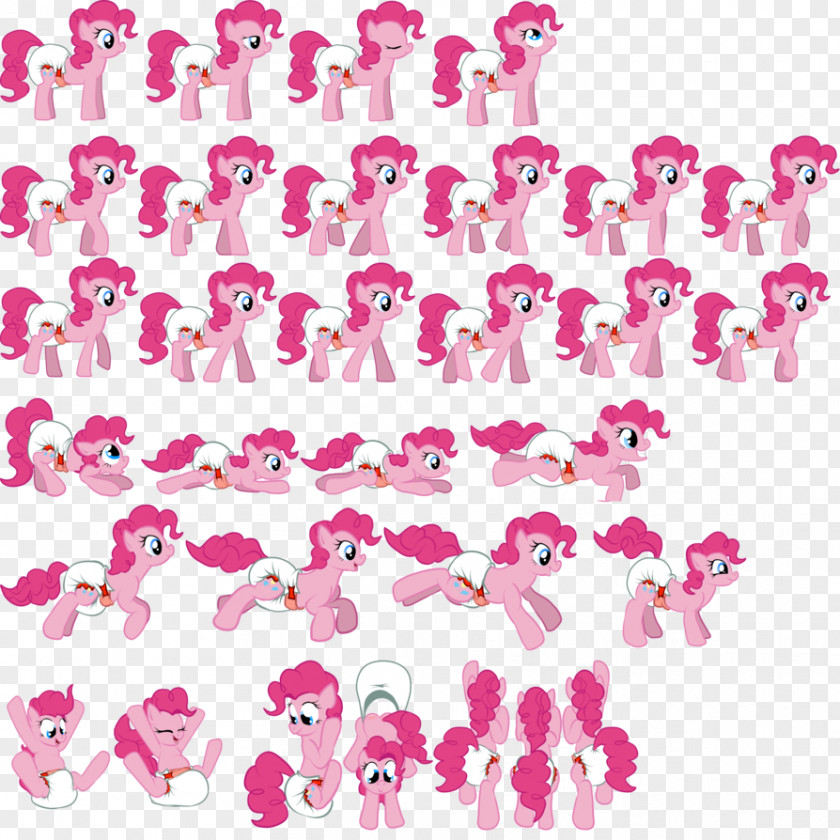 Hodgepodge Pinkie Pie Sprite Applejack Pony Rarity PNG