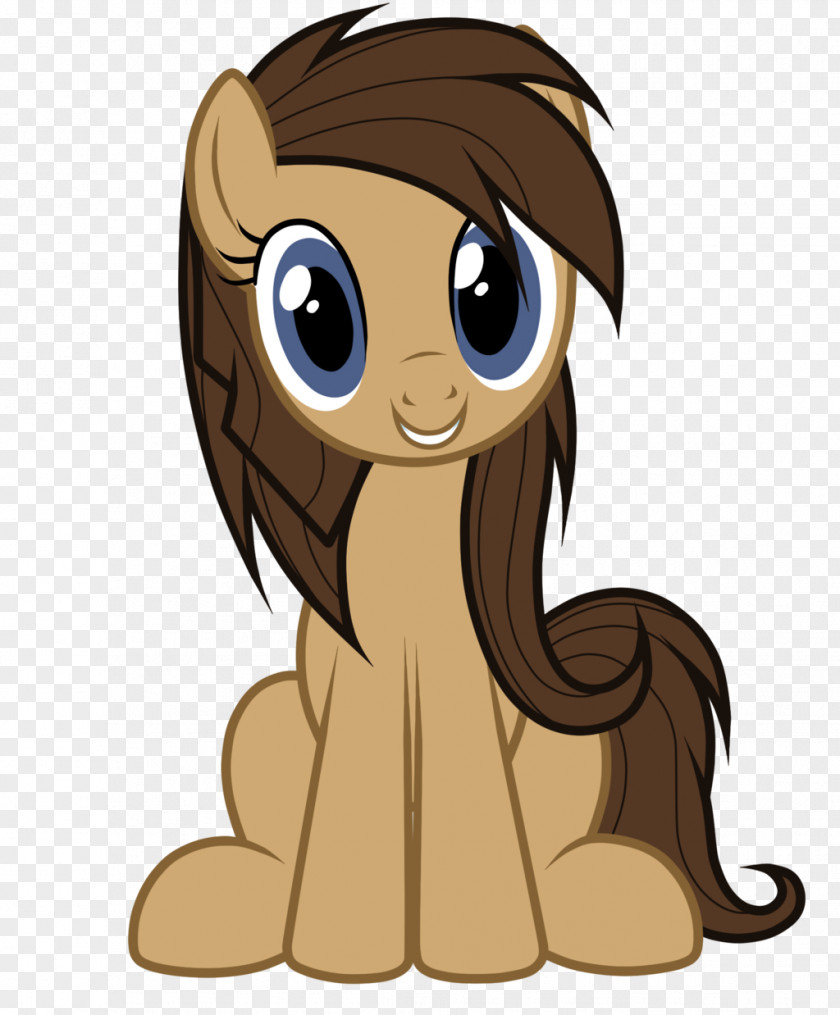 Lion Pony Brown Hair Fluttershy PNG