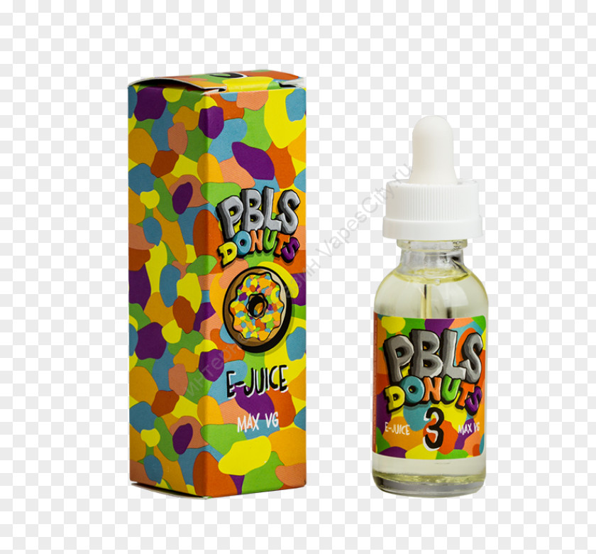 Donut Shop Bottle PNG