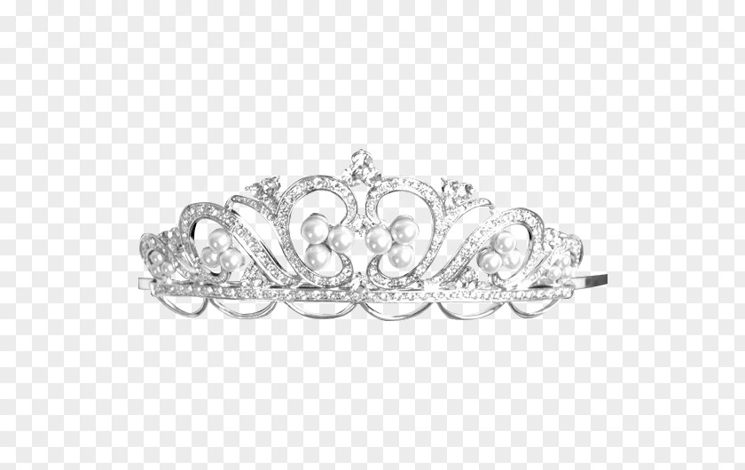 Jewellery Tiara Imitation Gemstones & Rhinestones Diamond Silver PNG