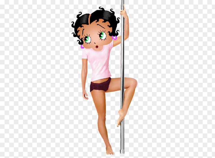 Pole Dancing Betty Boop Dance Cartoon PNG