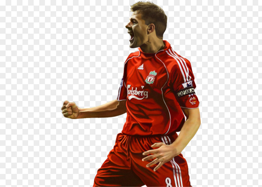 Steven Gerrard Soccer Player Liverpool F.C. Jersey Sport PNG
