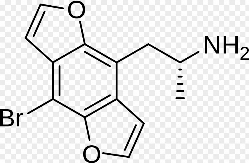 Bromo-DragonFLY Phenethylamine Drug Bromine 2C-B-FLY PNG
