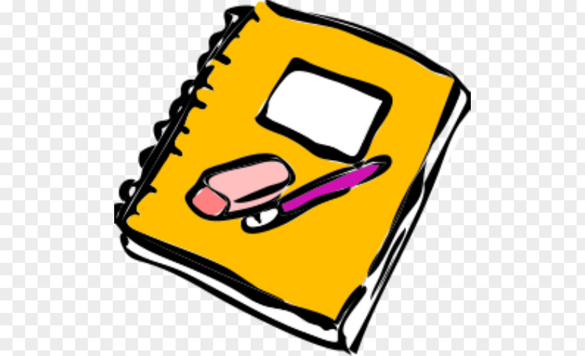 Notebook Paper Pencil Clip Art PNG