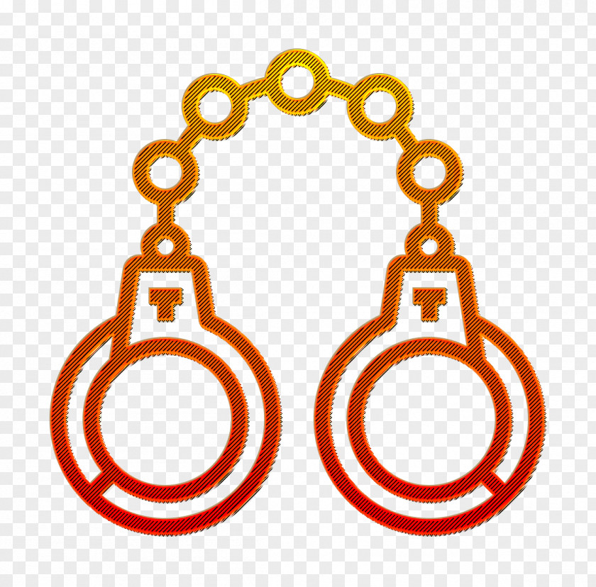 Prision Icon Crime Handcuffs PNG