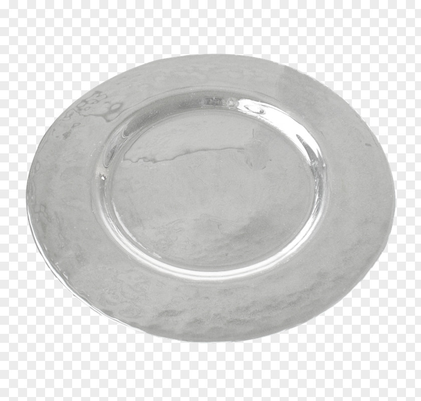 Silver Platter Circle PNG