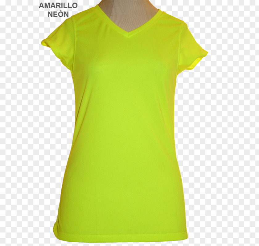 T-shirt Polo Shirt Sleeve Yellow Dress PNG