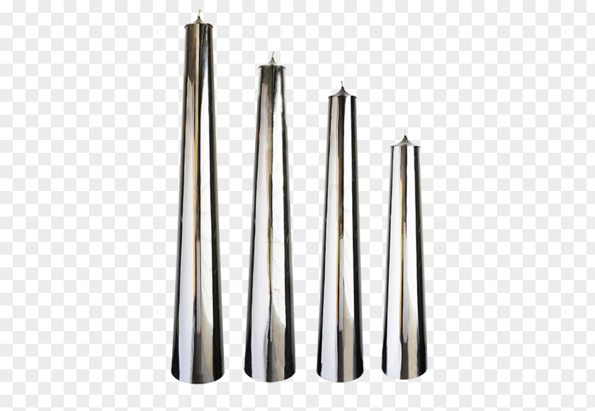 Candle Stainless Steel Vase Material PNG