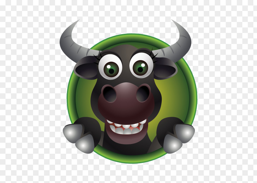 Cartoon Buffalo Vector Graphics Cattle Illustration Image PNG