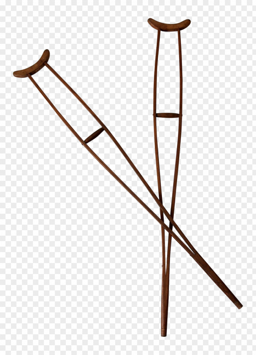 Crutch Assistive Cane Walking Stick Wood PNG