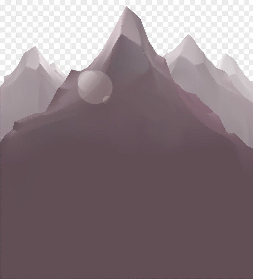 Mountain View Euclidean Vector Fundal PNG