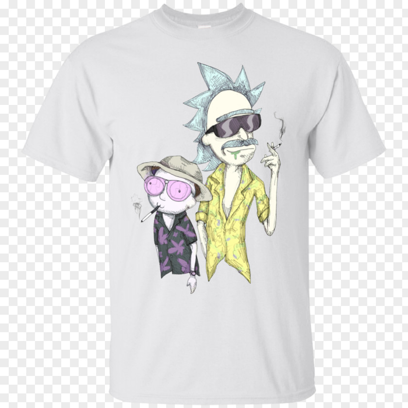 Rick & Morty Fear And Loathing In Las Vegas T-shirt Amazon.com PNG