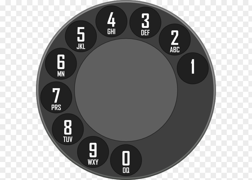 Rotary Phone Cliparts Dial Dialer Telephone Call Clip Art PNG