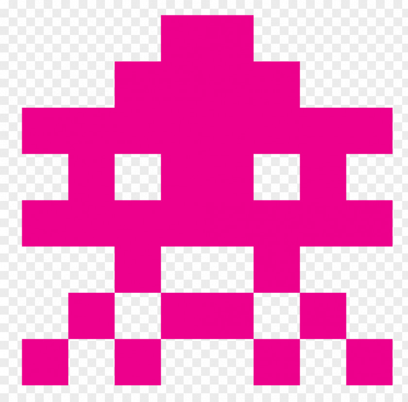 Space Invaders Extreme 2 Pac-Man Pixel Art PNG