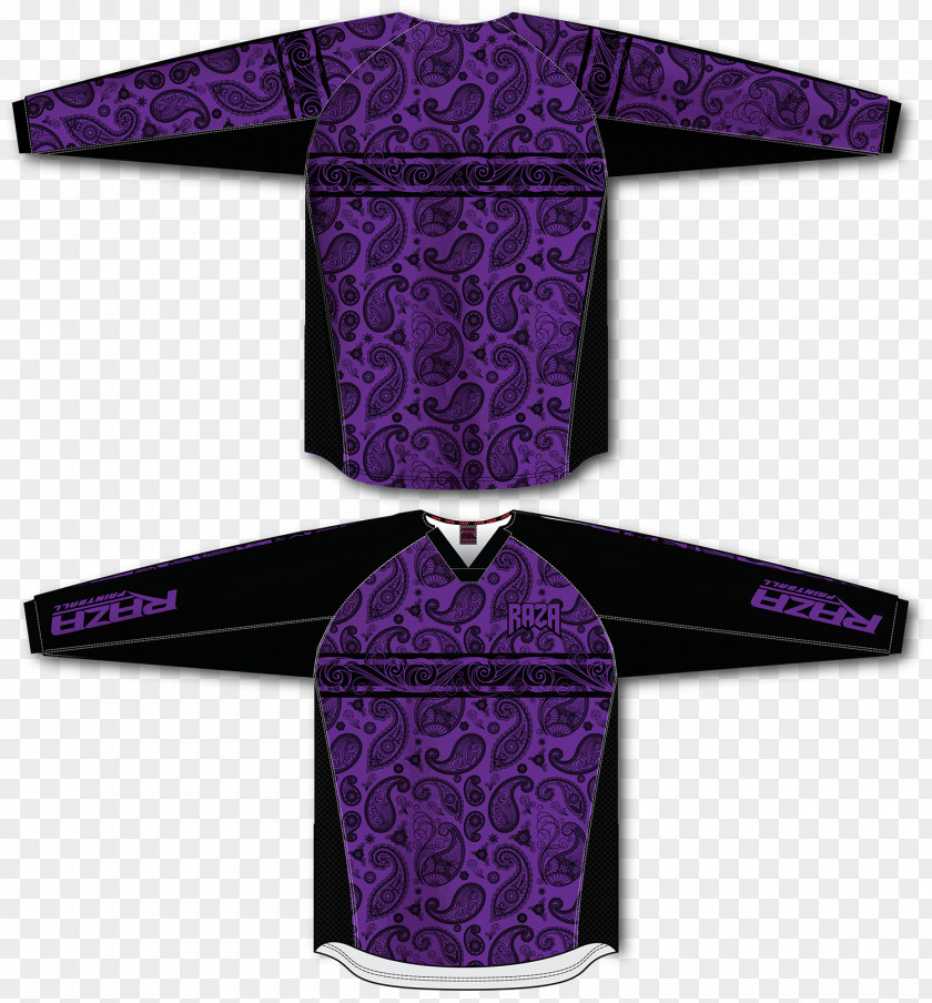 T-shirt Sleeve Blue Jersey Purple PNG