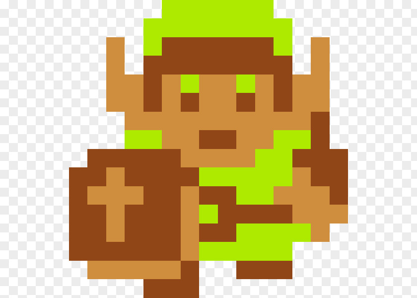 Legend Of Zelda Pixel Link Nes The Nintendo 8-Bit Amiibo II: Adventure PNG