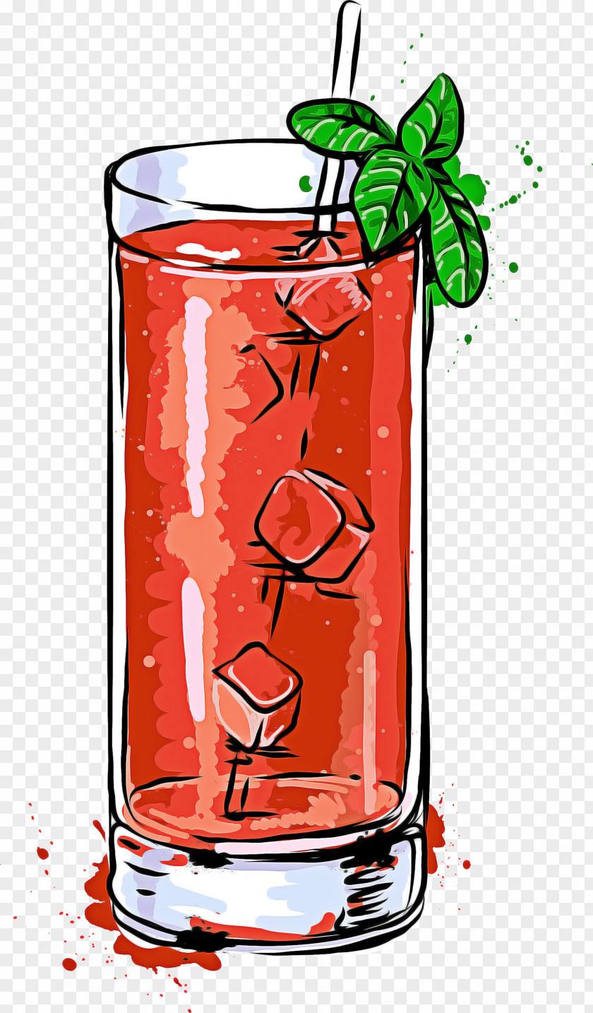 Mai Tai Shrub Zombie Cartoon PNG