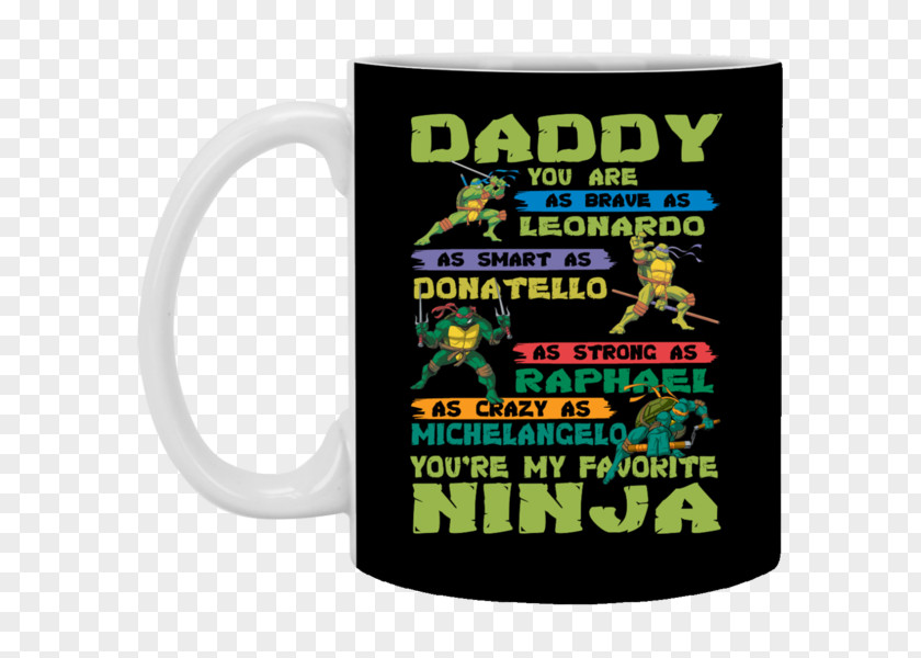 Mug Leonardo Donatello Father Gift PNG
