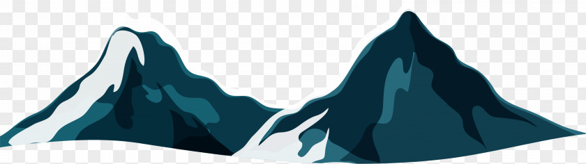 Blue Fresh Iceberg Adobe Illustrator Icon PNG