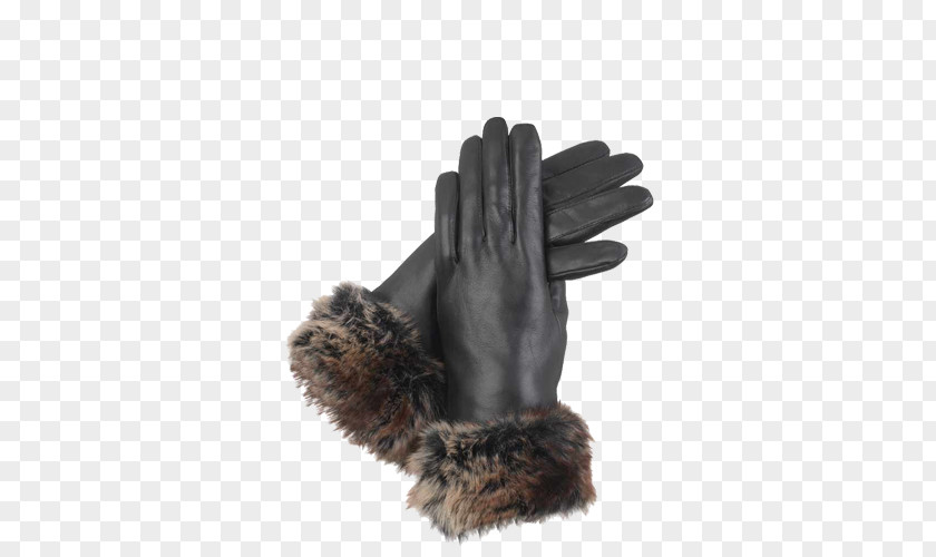 Glove Leather Fur Clothing Wool PNG
