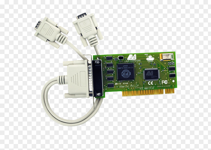 Serial Cable Microcontroller Conventional PCI RS-232 Port Express PNG