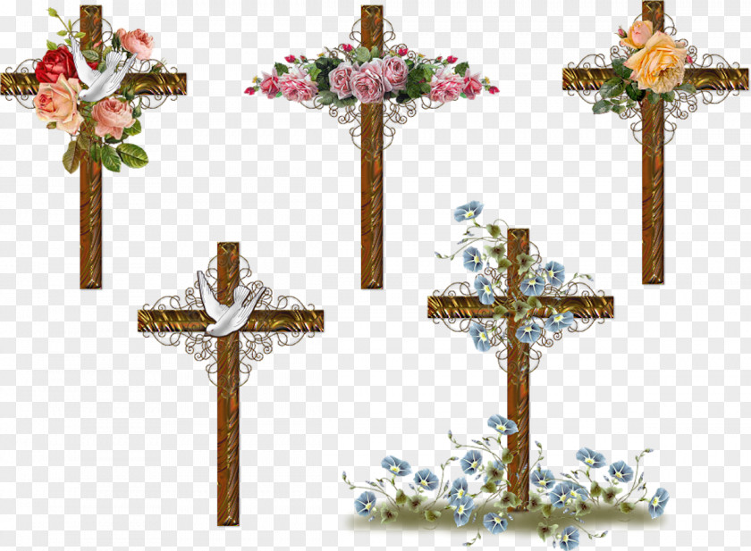 Easter Cross Christian God Prophet Blessing PNG