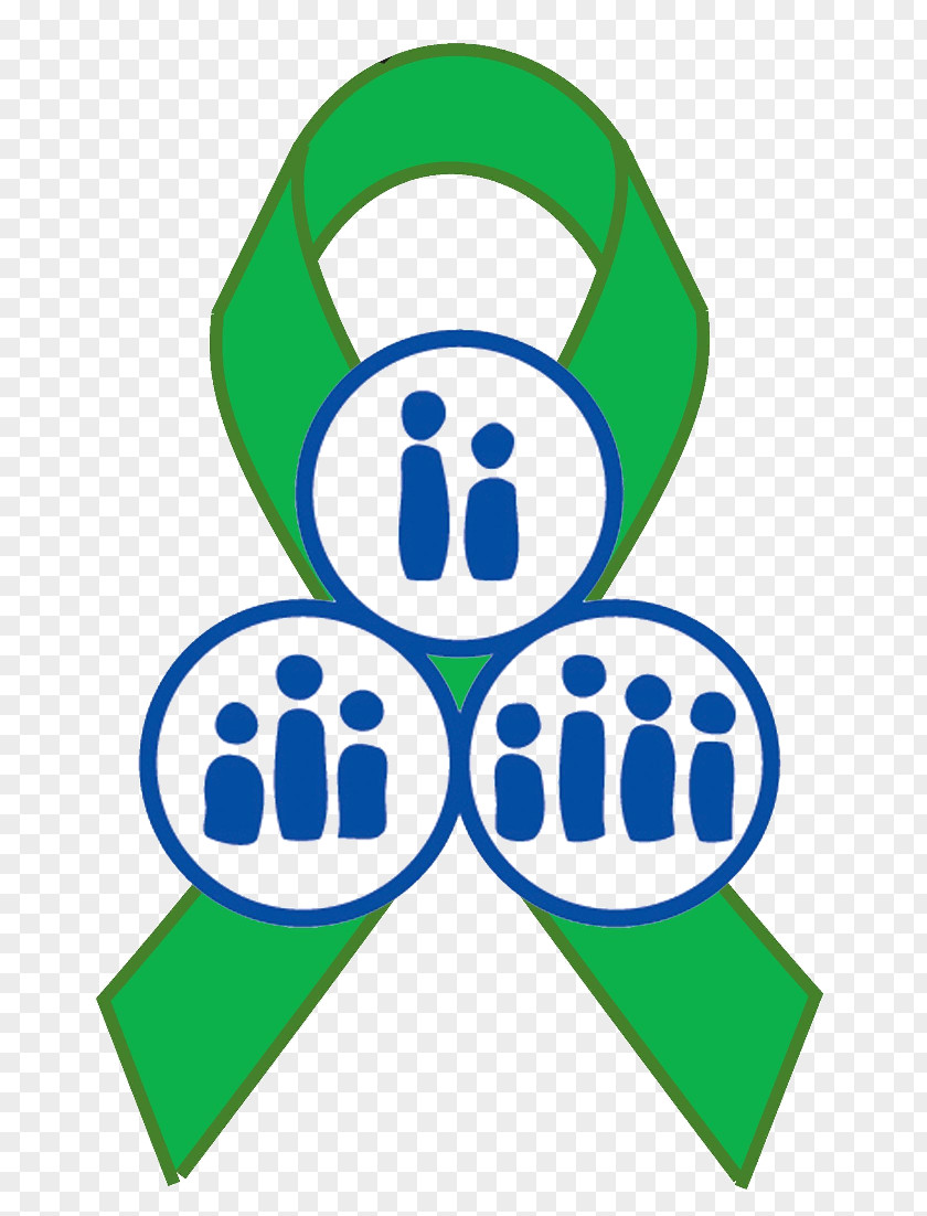 Green Ribbon National Federation Of Families For Children's Mental Health Disorder PNG