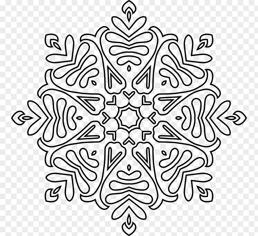 Line Art Ornament Clip PNG