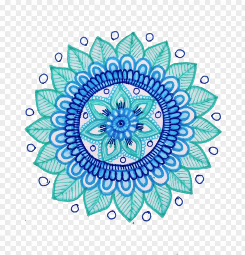 Mandala Paper Mehndi Drawing Tutorial PNG