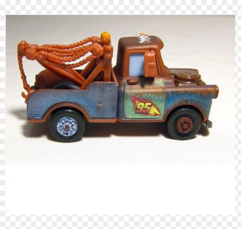 Tow Mater Model Car Child Die-cast Toy PNG