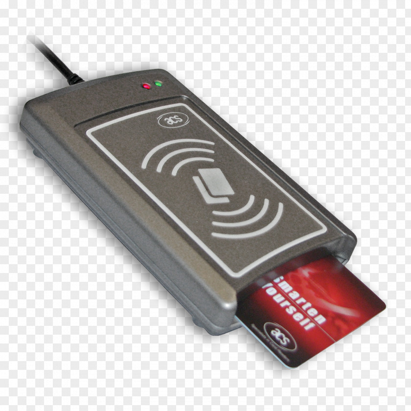 USB Contactless Smart Card Reader Proximity Payment PNG