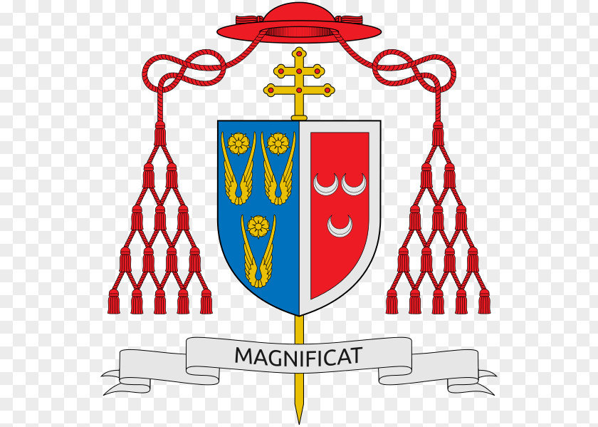 Cardinal Coat Of Arms His Eminence Escutcheon Crest PNG