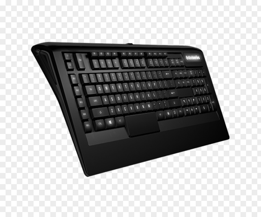 Computer Keyboard Gaming SteelSeries Apex 100 Keypad Backlight PNG