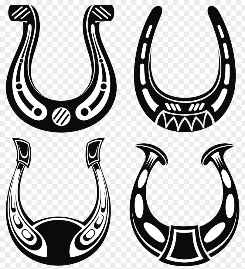 Horseshoe-shaped Decorative Motifs Image Horseshoe Stock Photography Clip Art PNG