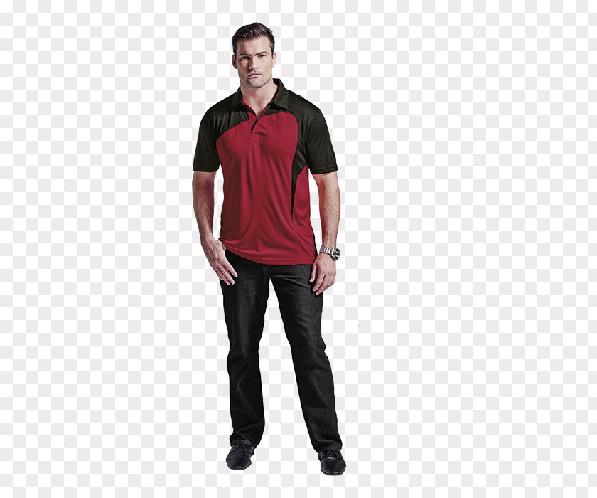 Jeans T-shirt Sleeve Polo Shirt PNG