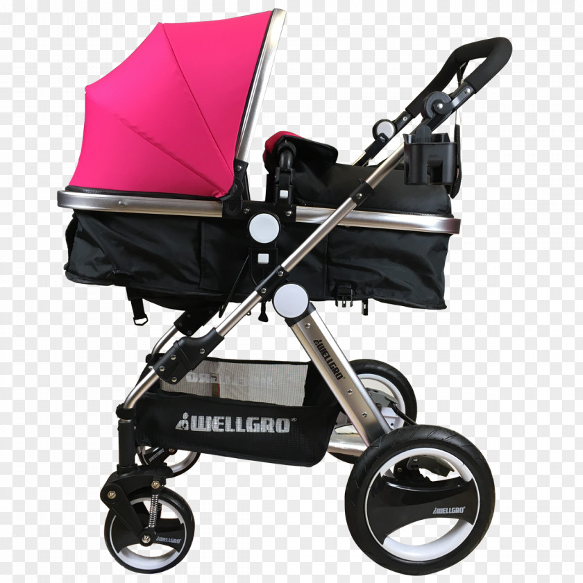 Kukuli Baby Transport Infant Wagon Pink Carriage PNG
