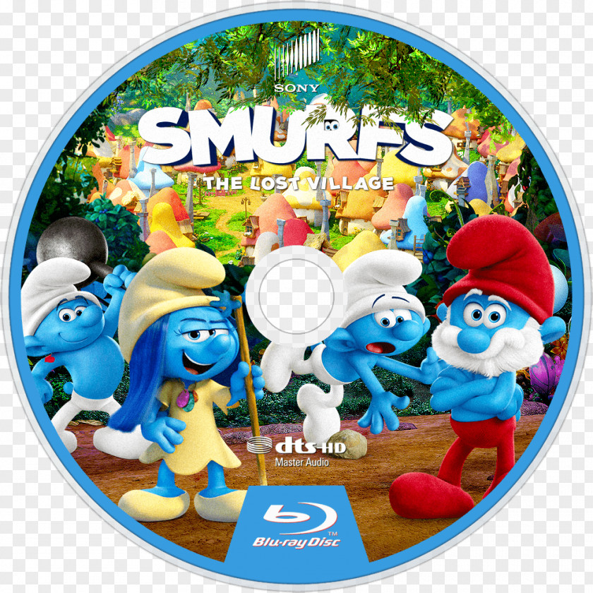 Smurf Blu-ray Disc The Smurfs DVD Film PNG