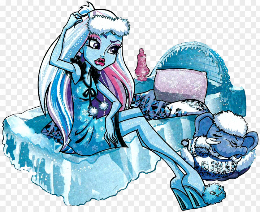 TIRED Monster High Doll Toy Ever After PNG