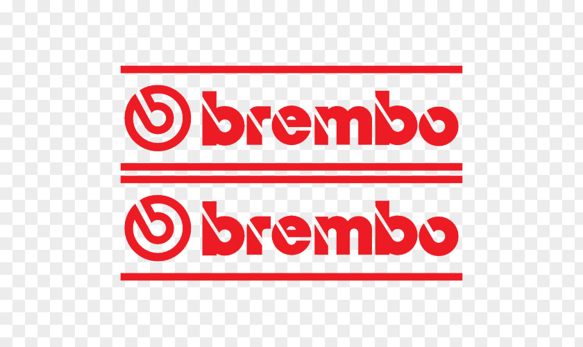 Car Brembo Brake Sticker Logo PNG